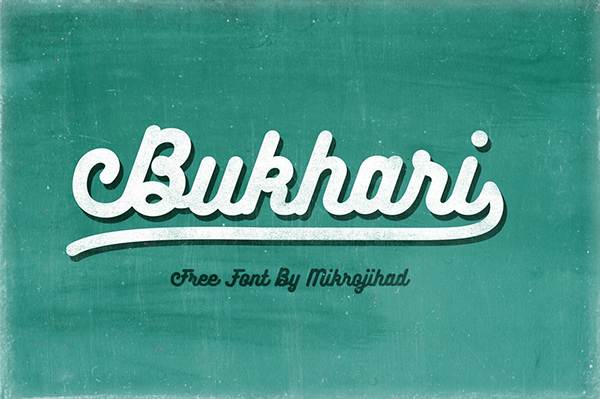 Bukhari Script - Free Font